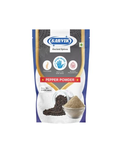 Image 1 of Default Title for the product SARVIK Black Pepper Powder 100g
