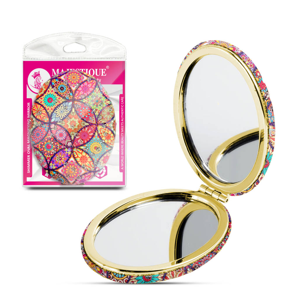Image 1 of 1 pc for the product Majestique Shimmer Oval Magnifying Mirror