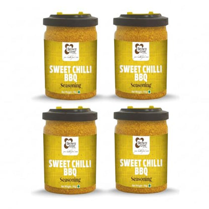 Image 1 of Default Title for the product Brown tree Browntree Popcorn Seasoning-Sweet Chilli BBQ-200g (Pack Of 4)