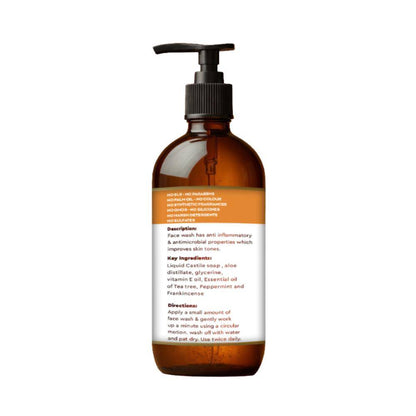 Image 7 of Natuur Face Wash Cleansing & Brightening Tea Tree, Peppermint & Frankincense