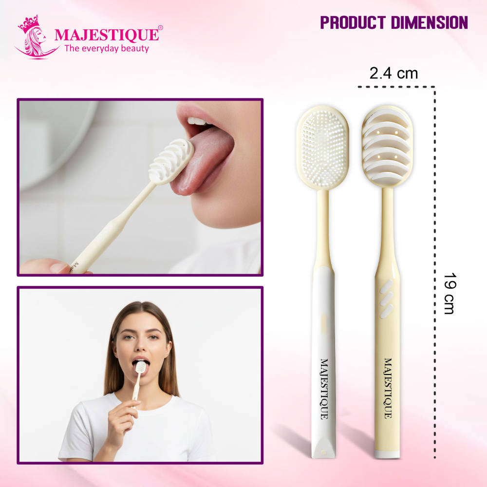 Image 2 of Majestique Tongue Cleaner For Adults