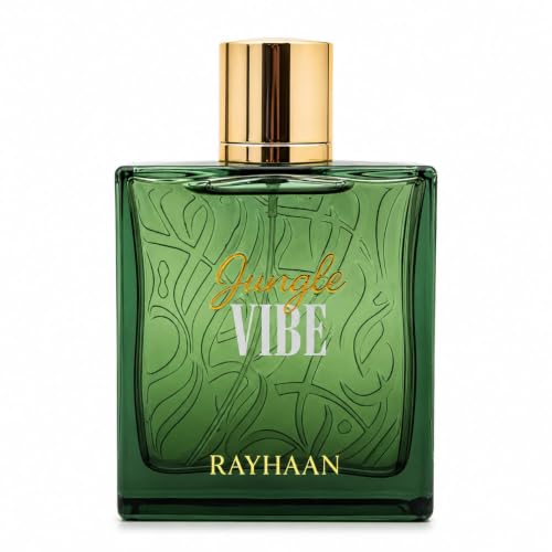 Image 2 of RAYHAAN Jungle Vibe Eau De Parfum for Men | Fresh Green Woody Aromatic Fragrance | Long-Lasting Perfume Spray