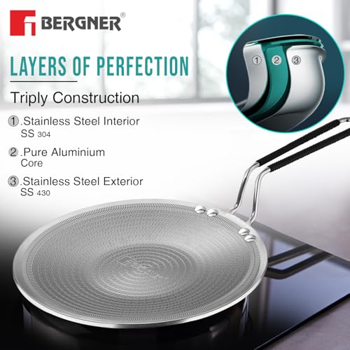 Image 5 of BERGNER Hi-Tech Giro X Ceramic 28cm Roti Tawa