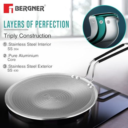 Image 5 of BERGNER Hi-Tech Giro X Ceramic 28cm Roti Tawa