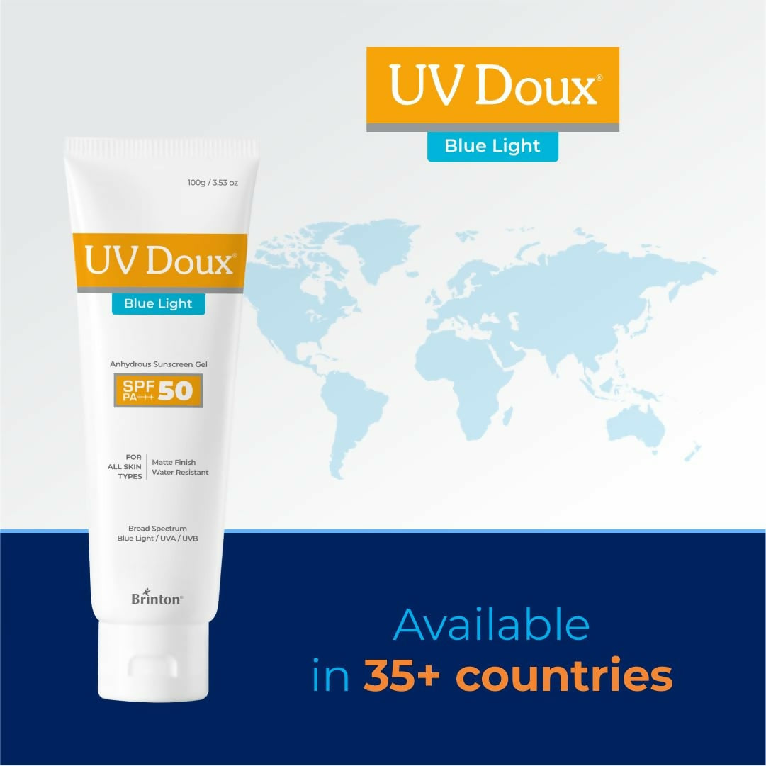 Image 4 of Brinton Uv Doux Blue Sunscreen Gel