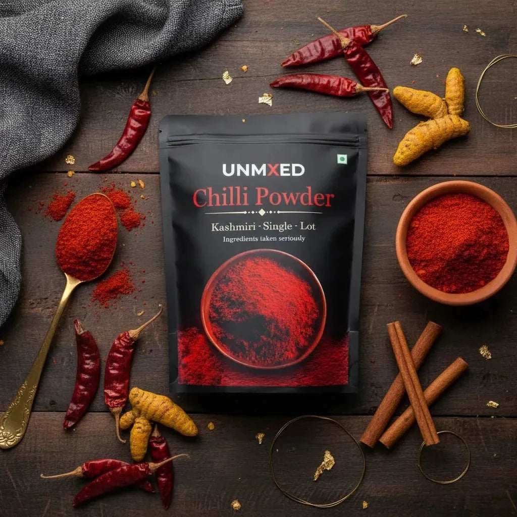 Image 2 of UNMIXED Kashmiri Chilli Powder – Vibrant Natural Colour & Mild Heat