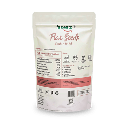 Image 3 of Fabeato Natural Premium Raw Flax Seeds