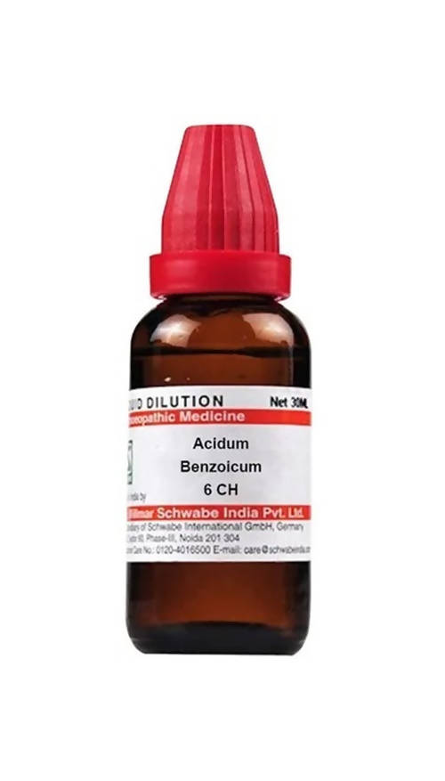 Image 1 of 6 CH / 30 ml for the product Dr. Willmar Schwabe India Acidum Benzoicum Dilution