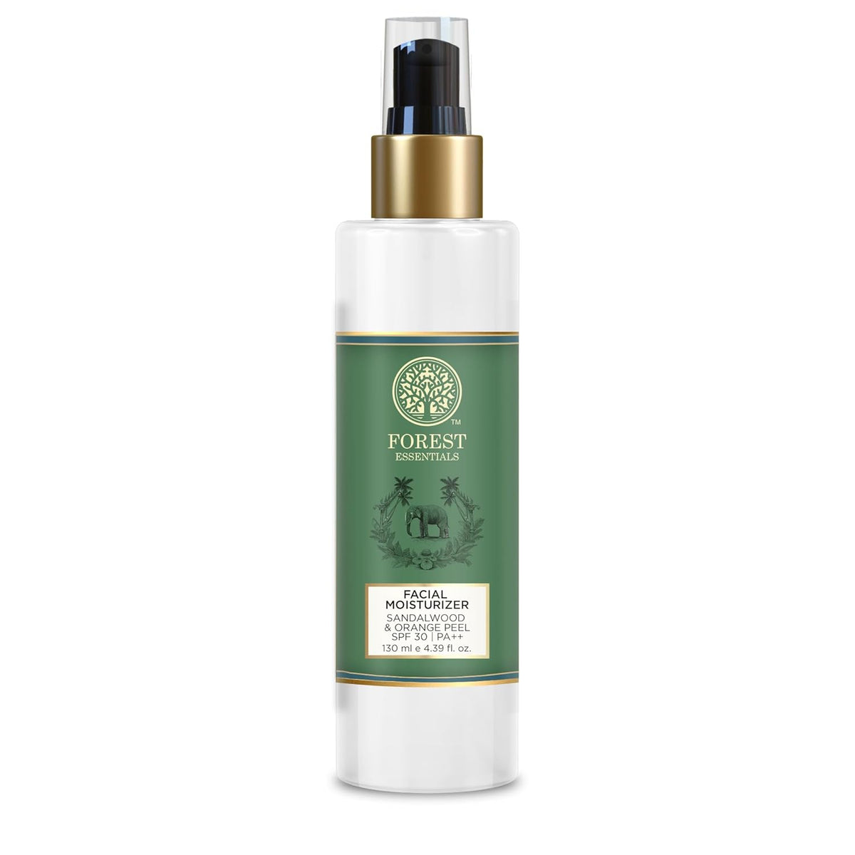 Image 1 of 130 ml for the product Forest Essentials Hydrating Facial Moisturiser with SPF 25 - Sandalwood & Orange Peel