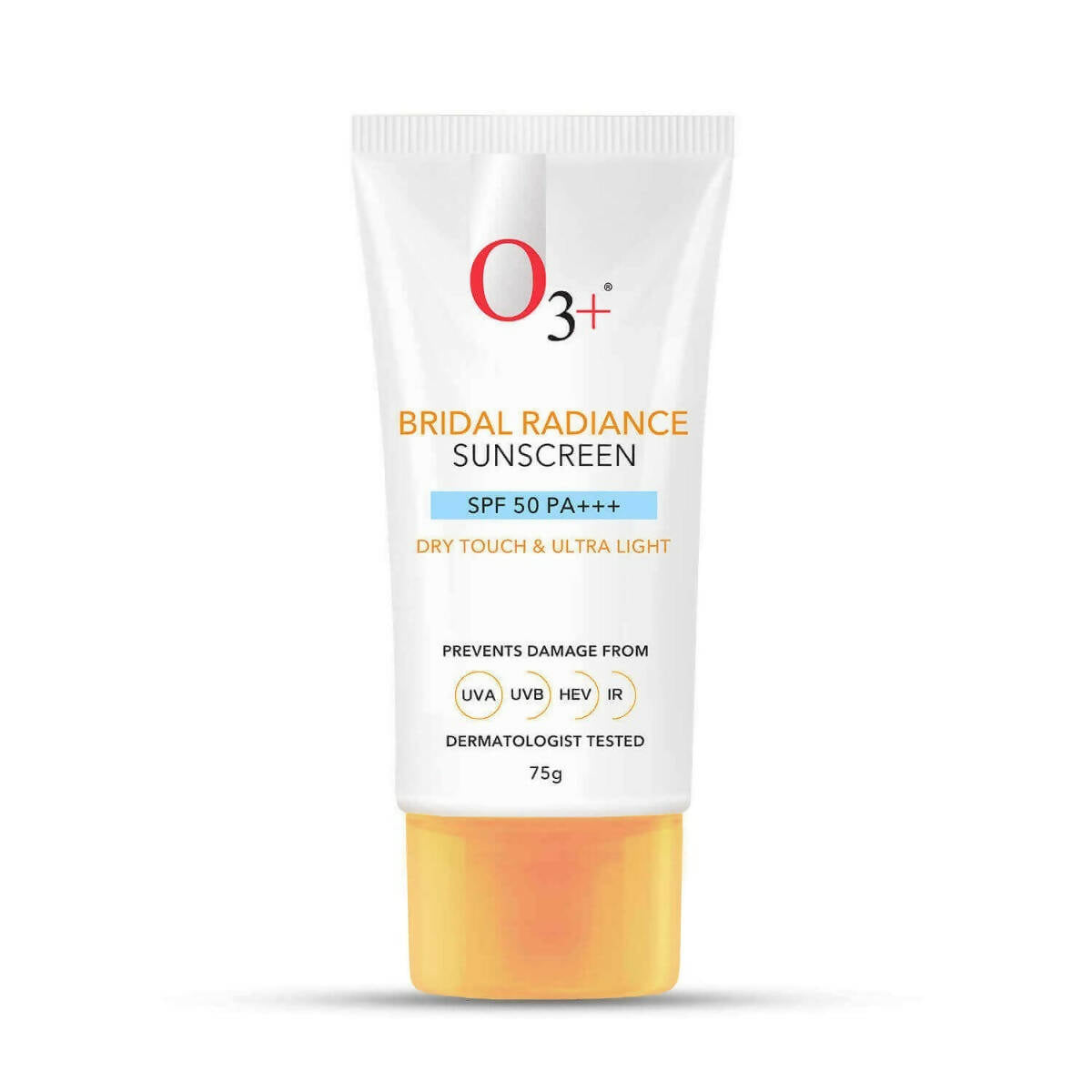 Image 1 of 75 gm / Pack of 1 for the product Professional O3+ Bridal Radiance Sunscreen SPF 50 PA +++