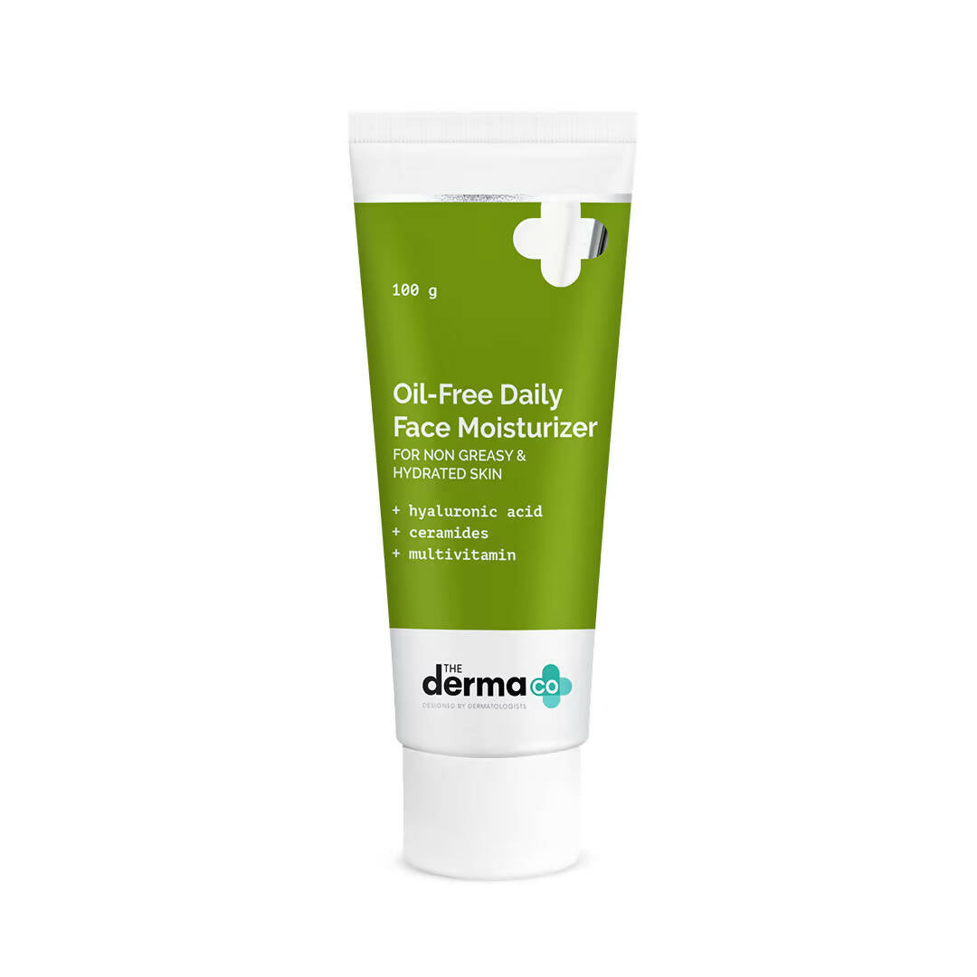 Image 1 of 100 gm for the product The Derma Co Oil-Free Daily Face Moisturizer For Hydrated Skin