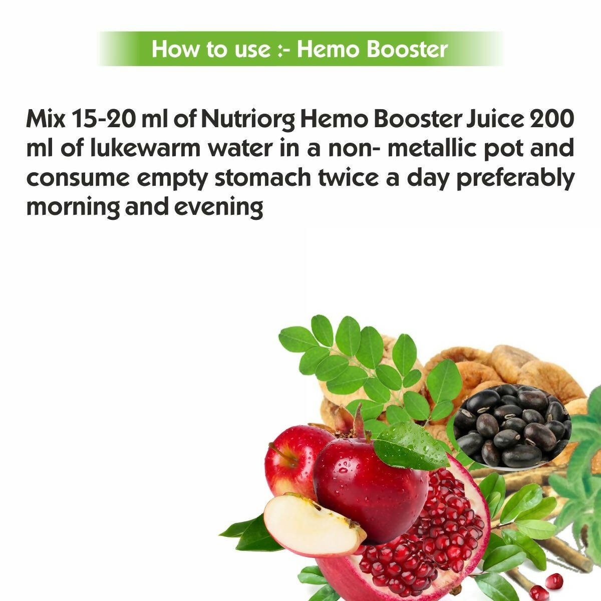 Image 2 of Nutriorg Hemobooster Juice