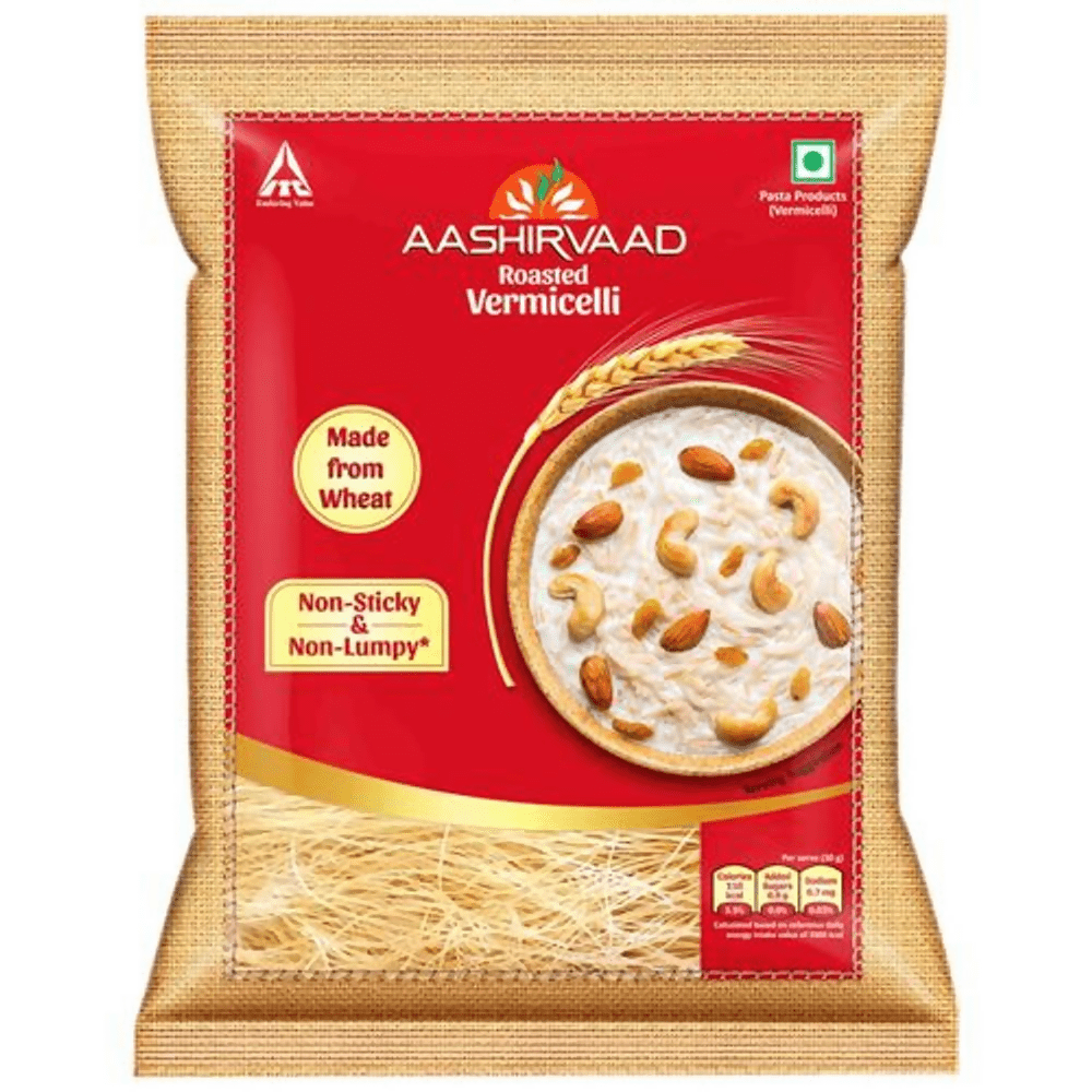Image 1 of 850 gm / Pack of 1 for the product Aashirvaad Roasted Vermicelli