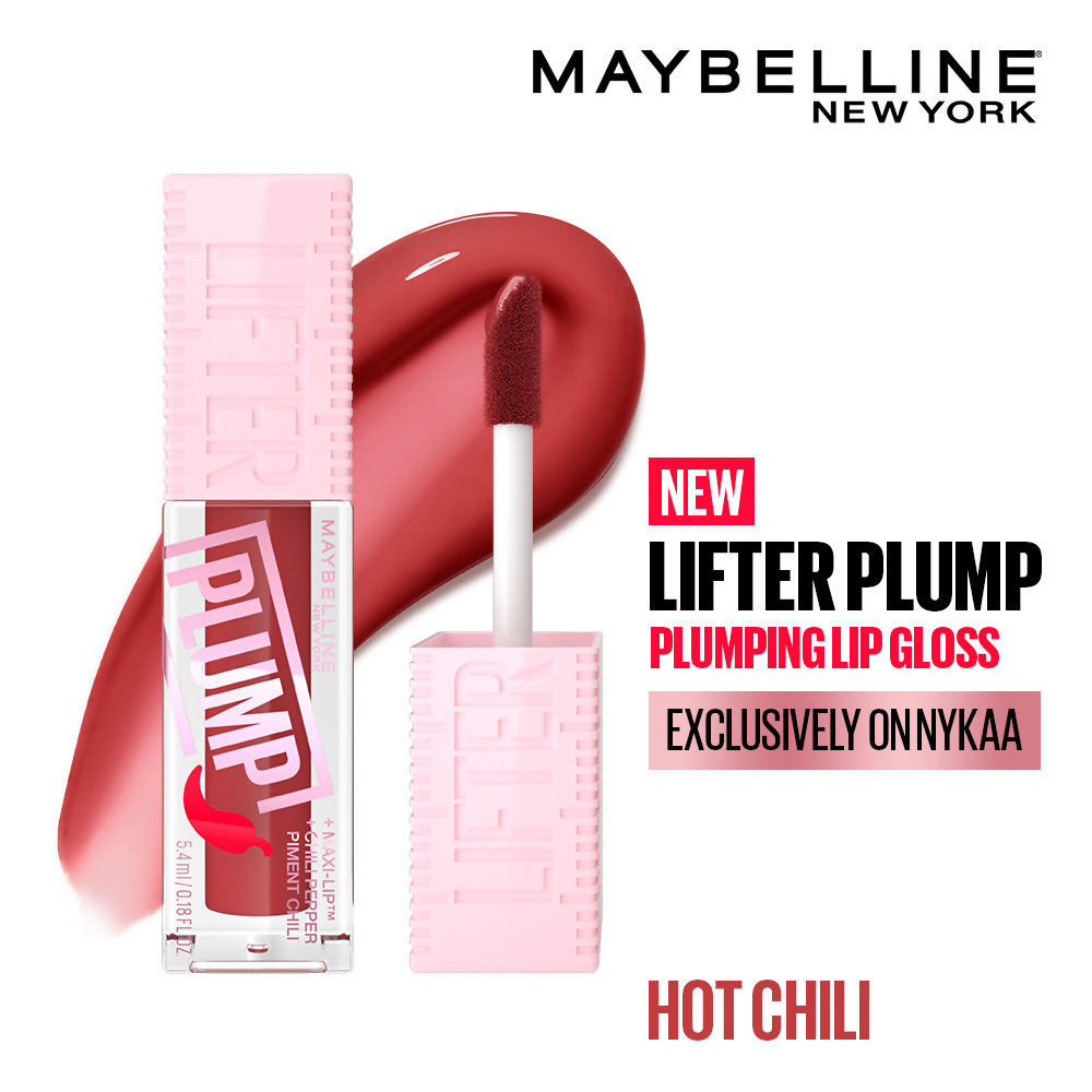 Image 2 of Maybelline New York Lifter Plump - Plumping Lip Gloss - Hot Chili