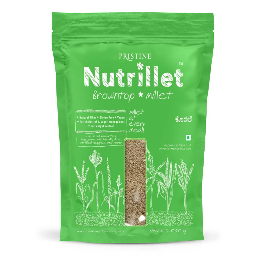 Image 1 of 500 gm for the product Pristine Nutrillet - Browntop Millet