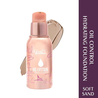 Image 2 of Glam21 Oil Control Hydrating Foundation - 01 Soft Sand