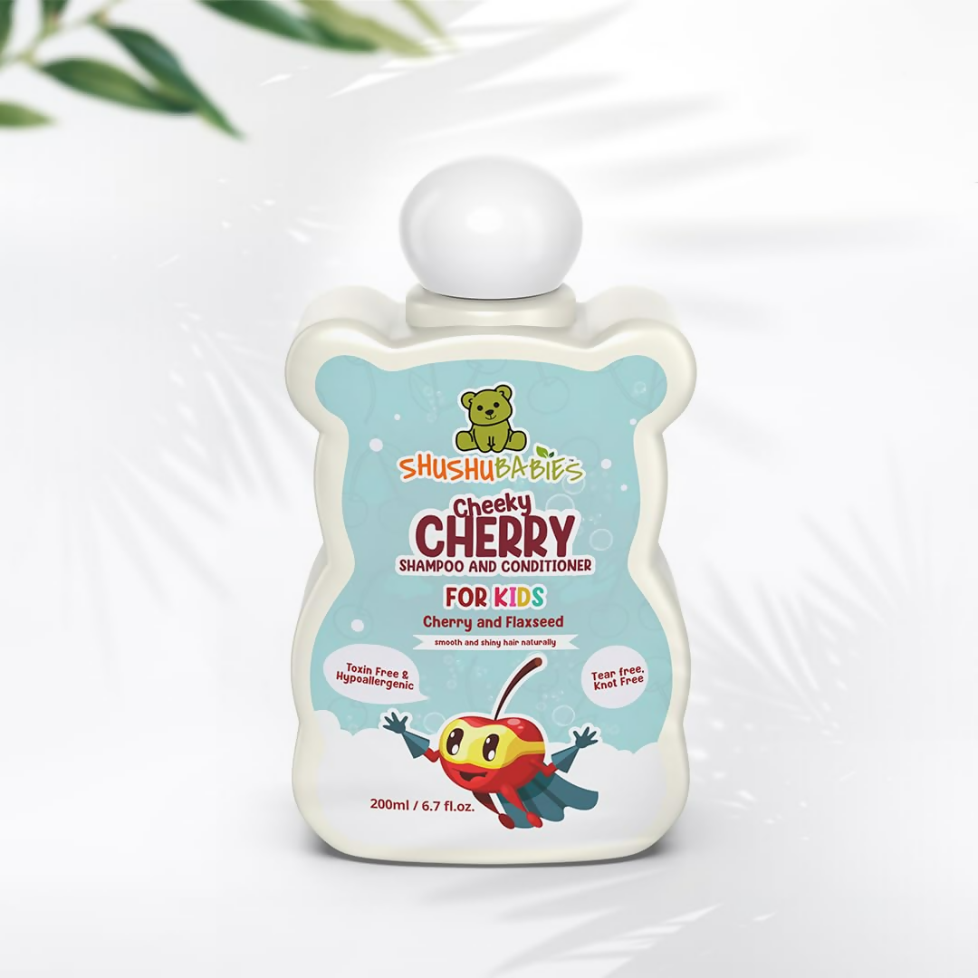 Image 3 of ShuShu Babies Cheeky Cherry Shampoo & Conditioner (under 4-12 Years)