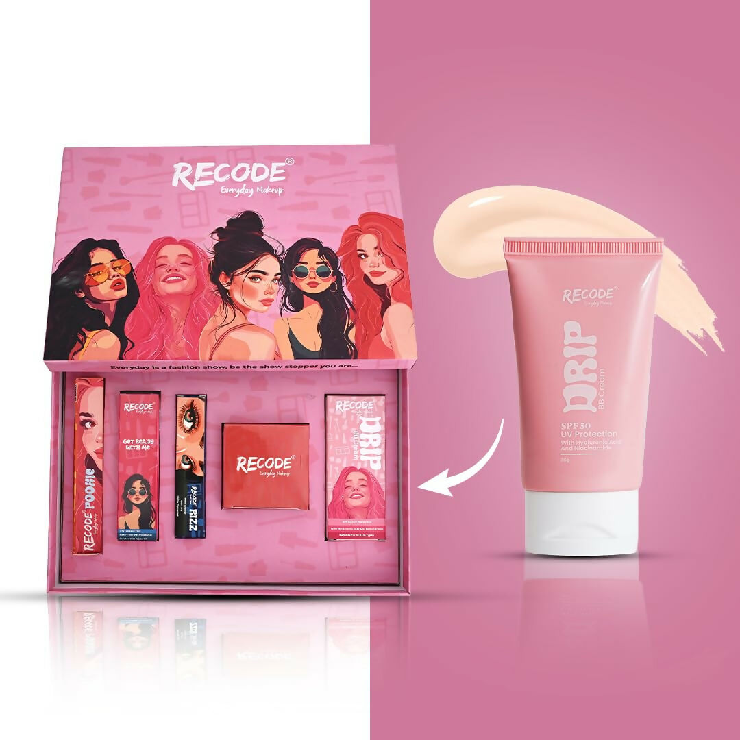 Image 1 of Combo / Pack of 1 for the product Recode Everyday Makeup Box 01 Light(Pink Undertone)- 5 in 1 Combo