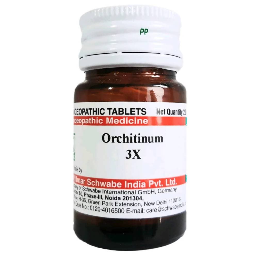 Image 1 of 3X / 20 gm for the product Dr. Willmar Schwabe India Orchitinum 3X