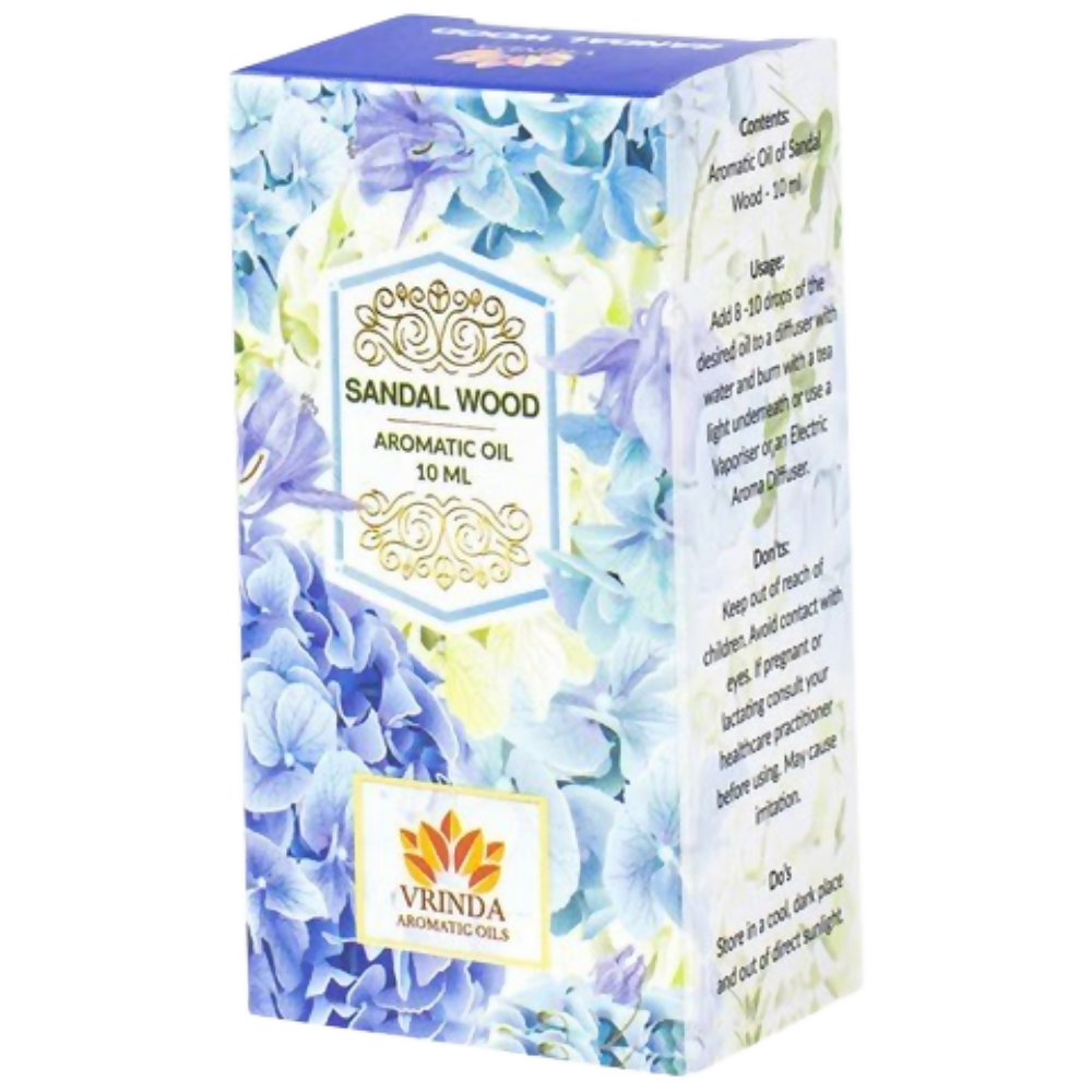 Image 1 of 10 ml for the product Vrinda Sandalwood Aromatic Oil