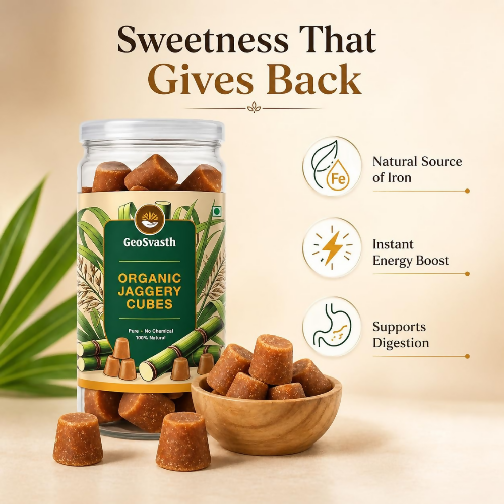 Image 7 of GeoSvasth Organic Jaggery Cubes