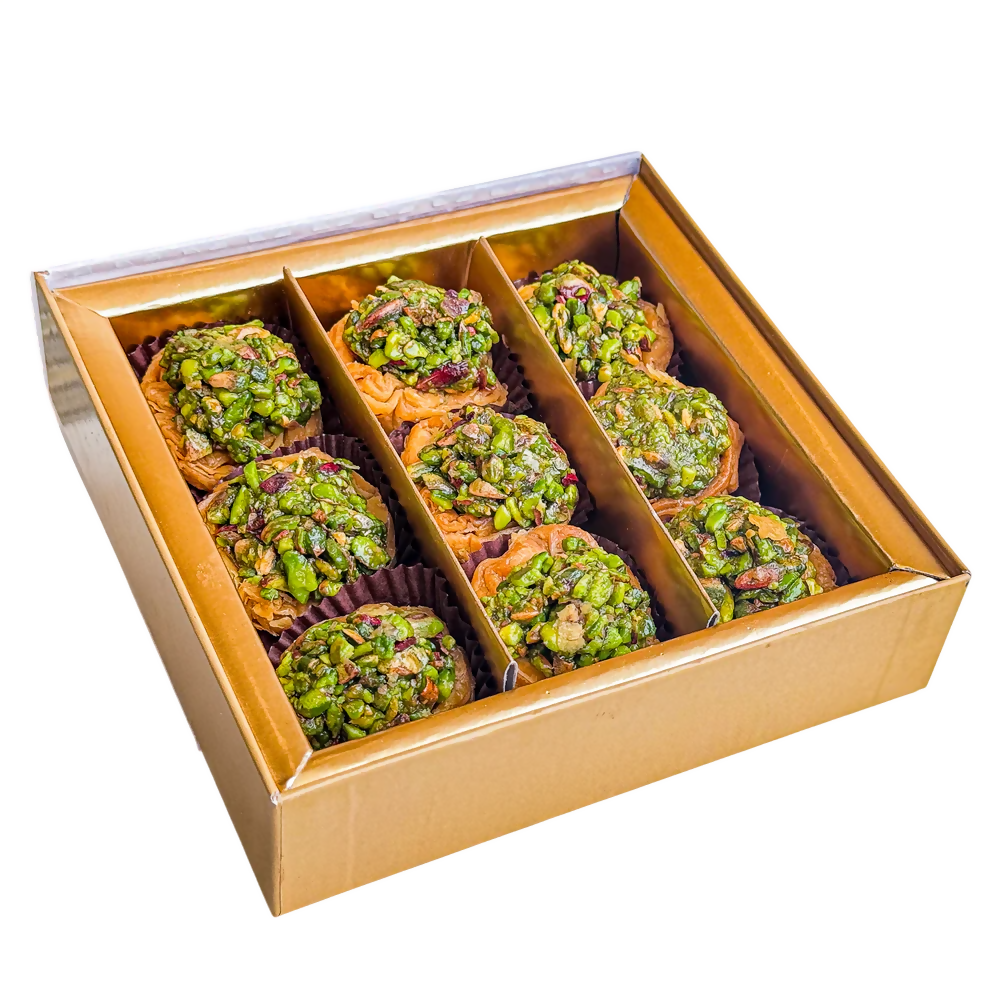 Image 1 of 250 gm for the product Gwalia Sweets Pista Tart