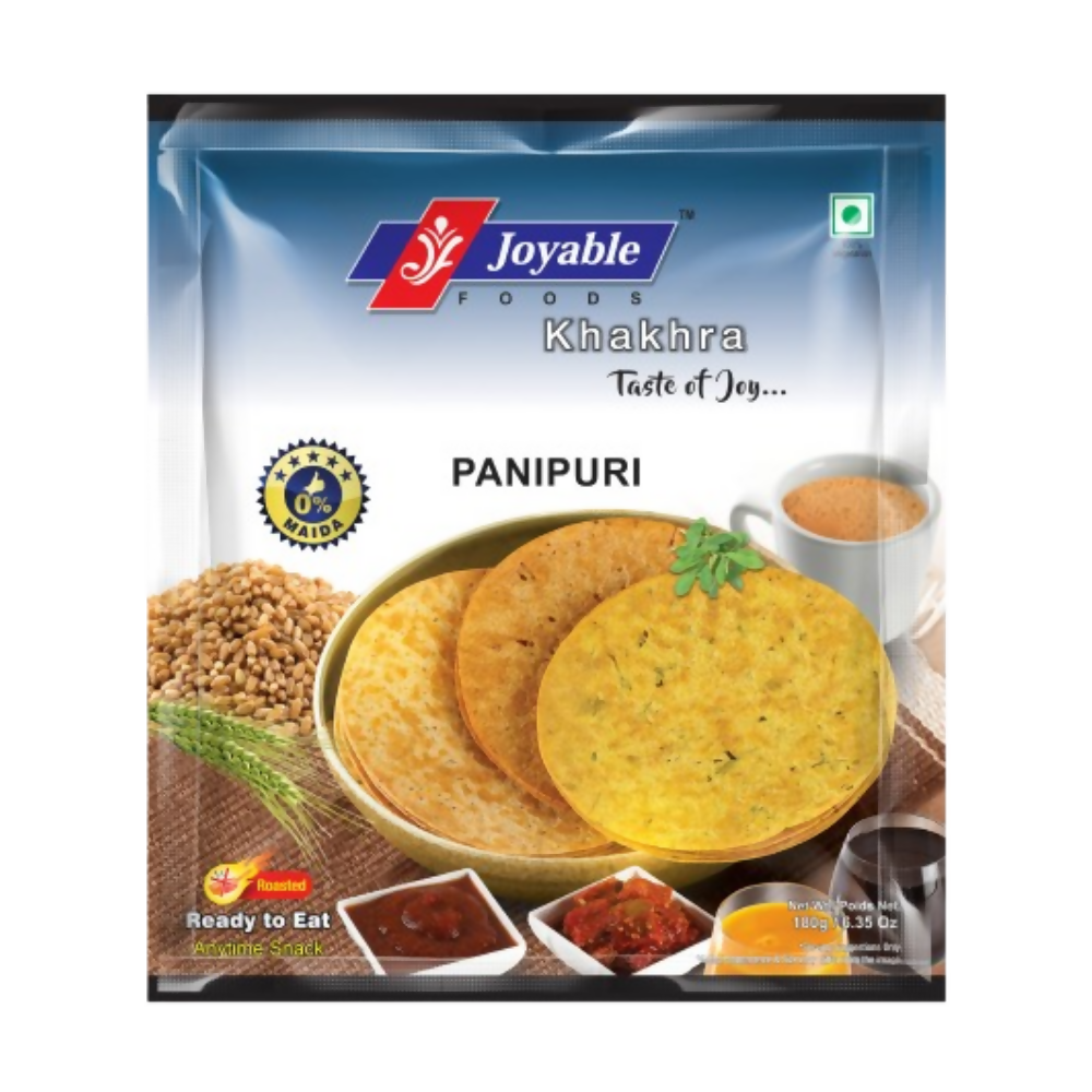 Image 1 of 200 gm / Pack of 1 for the product Joyable Panipuri Khakhra