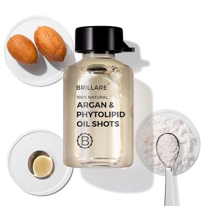 Image 5 of Brillare Argan & Phytolipid Oil Shots For Dry, Frizzy Hair