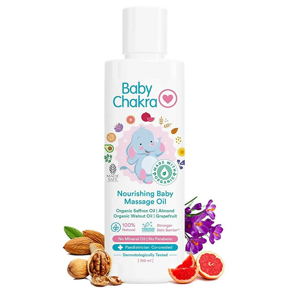 Image 2 of 100 ml / Pack of 1 for the product BabyChakra Nourishing Baby Massage Oil