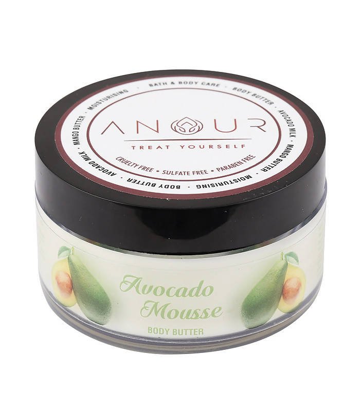 Image 1 of 100 gm / Pack of 1 for the product Anour Avocado Mousse Body Butter