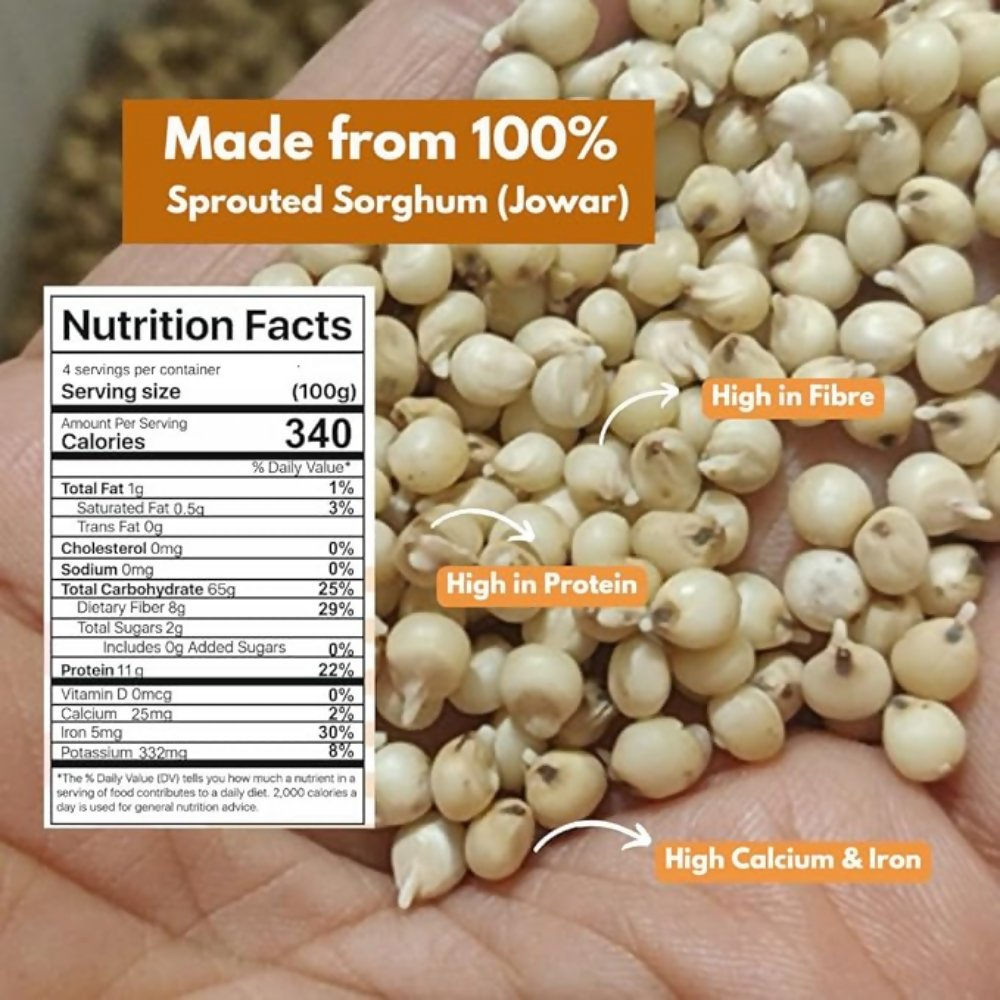Image 2 of NIHKAN Sprouted Jowar Flour