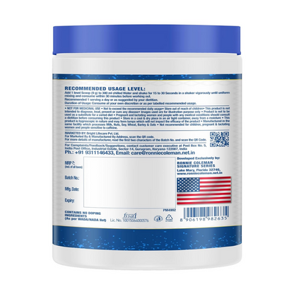 Image 2 of Ronnie Coleman Yeah Buddy Pre Workout Powder - Green Apple