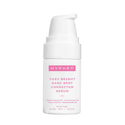 Image 1 of 30 ml / Pack of 1 for the product Hyphen By Kriti Sanon Yuzu Bright Dark Spot Corrector Serum, Reduces Hyperpigmentation, Melasma & Dark Spots & Stubborn Scars