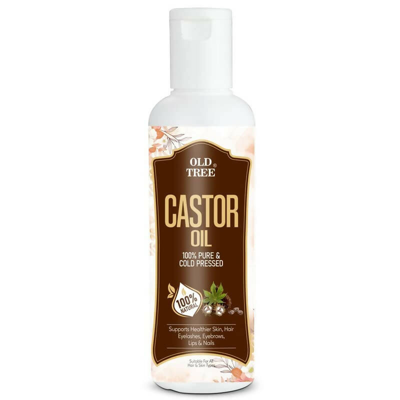 Image 1 of 100 ml / Pack of 1 for the product Old Tree Castor Hair Oil - Pure Cold Pressed