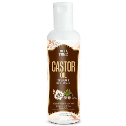 Image 1 of 100 ml / Pack of 1 for the product Old Tree Castor Hair Oil - Pure Cold Pressed