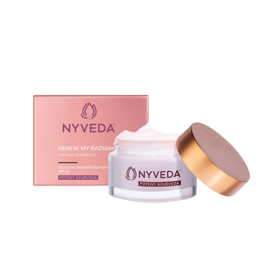 Image 1 of Nyveda Renew My Radiance Day Cream With SPF 30 For Pigmentation, Brightening & Regeneration