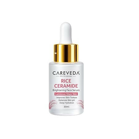 Image 1 of 30 ml / Pack of 1 for the product CareVeda Rice Ceramide Brightening Face Serum - For Radiant & Healthy Skin