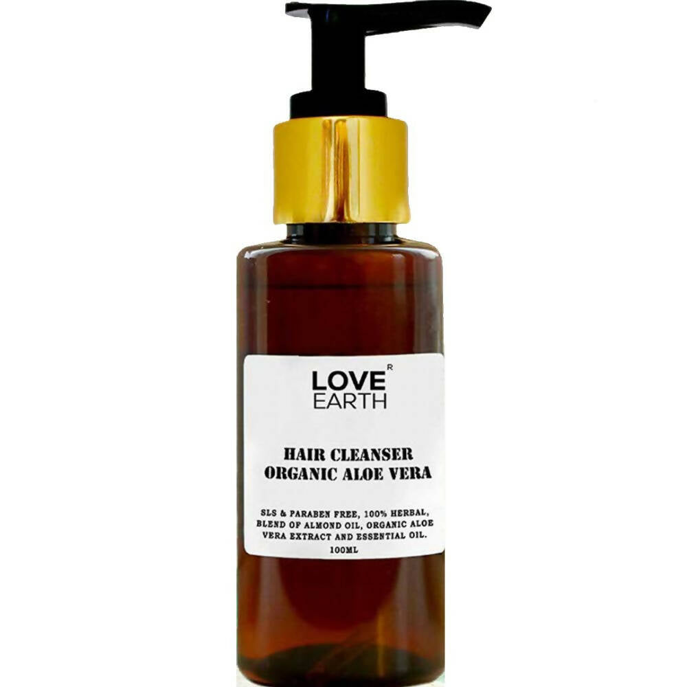 Image 1 of 100 ml for the product Love Earth Hair Cleanser with Organic Aloe Vera