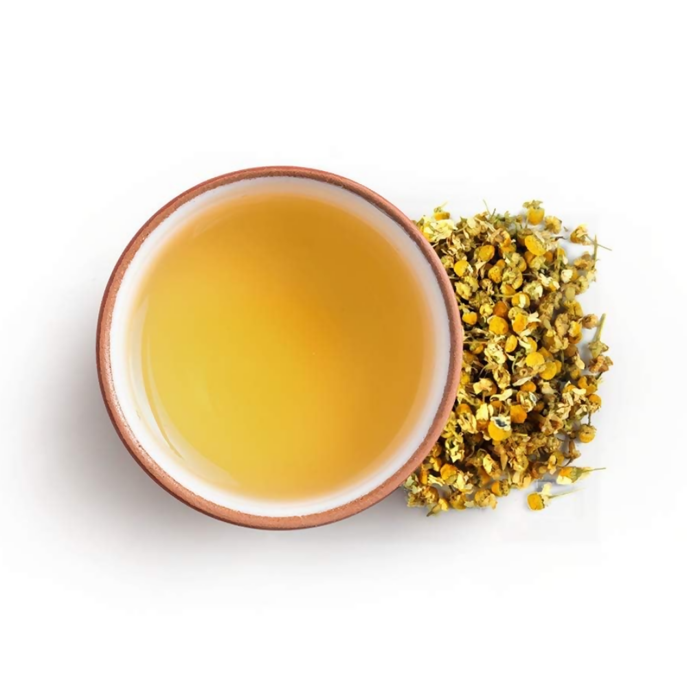 Image 2 of Nature Yard Pure Organic Chamomile Tea Loose Leaf flowers