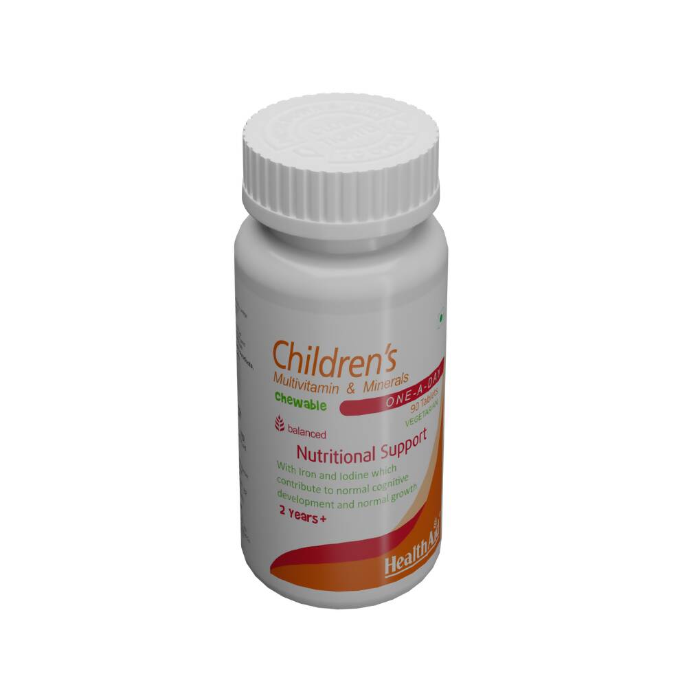 Image 6 of HealthAid Childrens MultiVitamin and Minerals Chewable Tablets