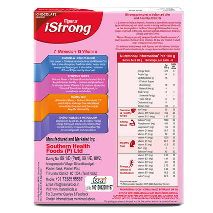 Image 10 of Manna iStrong Women's Nutrition Drink Chocolate