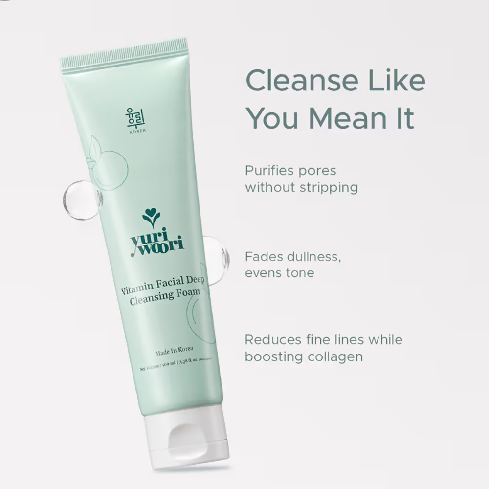 Image 3 of Yuri Woori Vitamin Facial Deep Cleansing Foam