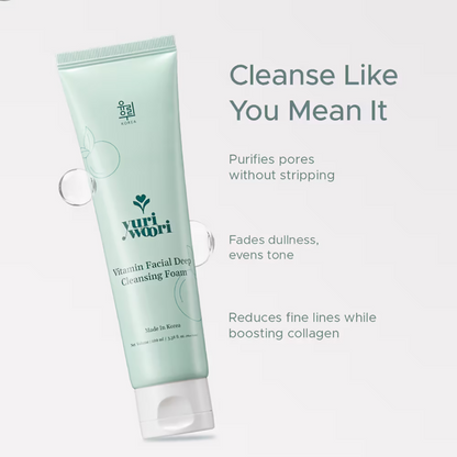 Image 3 of Yuri Woori Vitamin Facial Deep Cleansing Foam