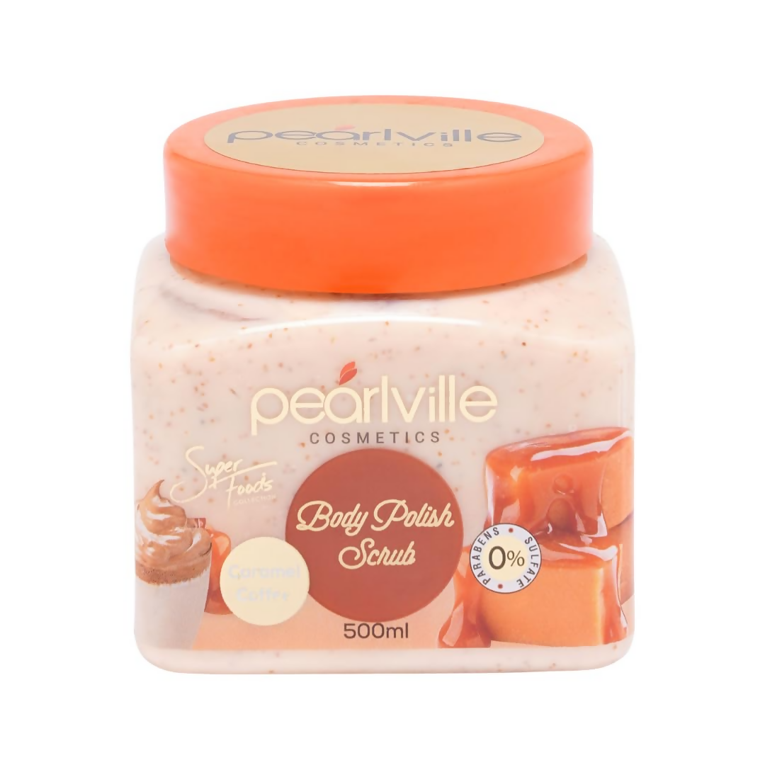 Image 1 of Pearlville Super Foods Collection Caramel Coffee Body Polish Scrub