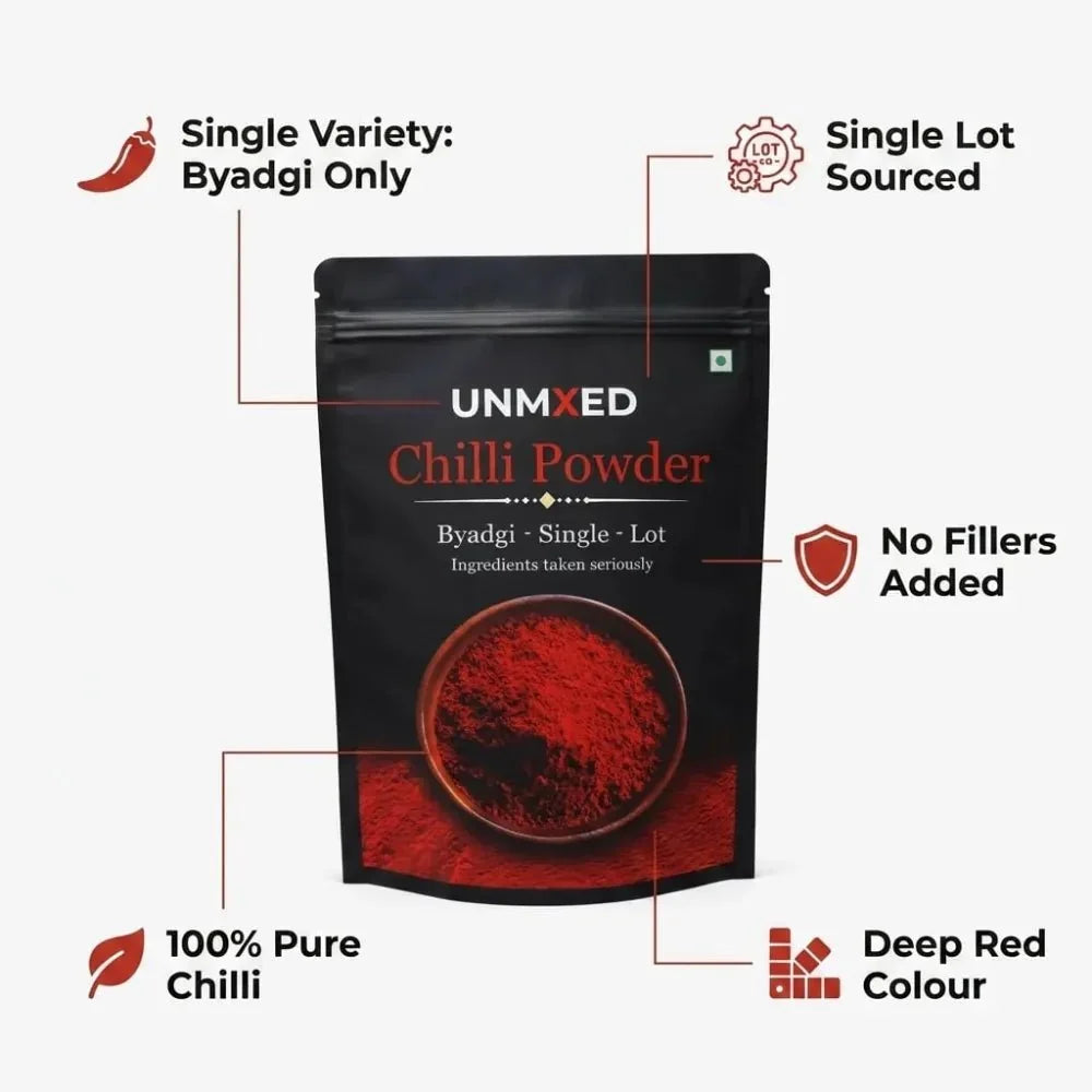 Image 4 of UNMIXED Byadgi Chilli Powder – Deep Red Colour & Rich Aroma