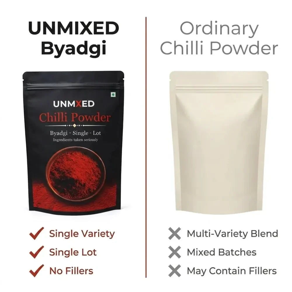Image 5 of UNMIXED Byadgi Chilli Powder – Deep Red Colour & Rich Aroma