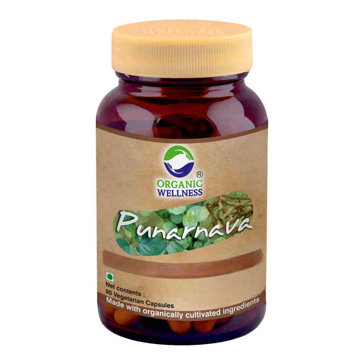 Image 1 of 90 caps for the product Organic Wellness Punarnava Capsules