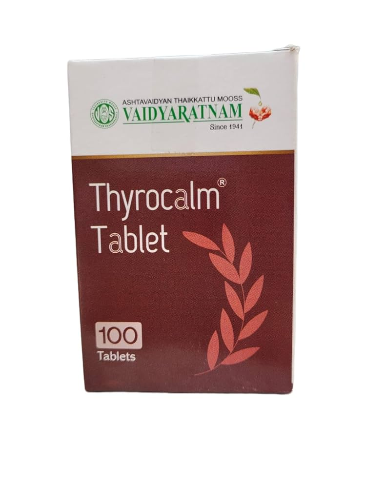 Image 1 of Vaidyaratnam Thyrocalm Tablet