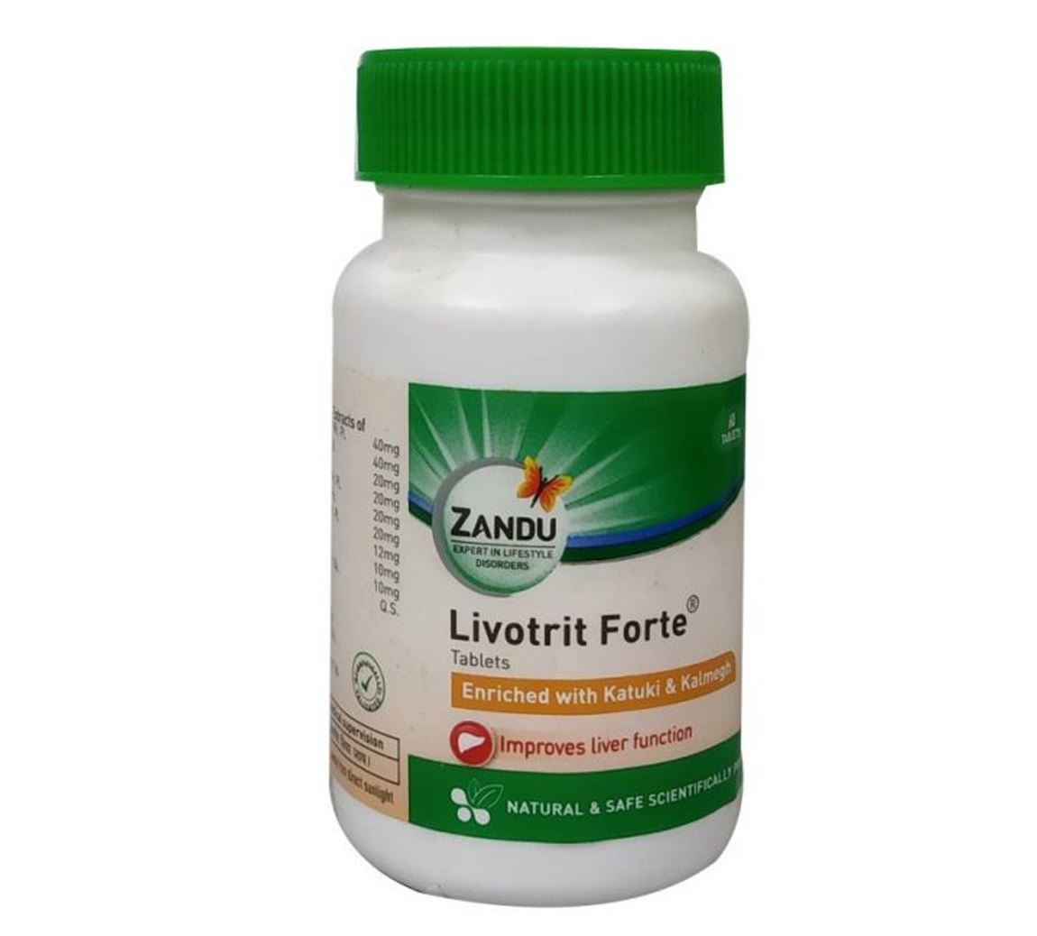 Image 1 of 60 tabs for the product Zandu Livotrit forte 60 Tablets