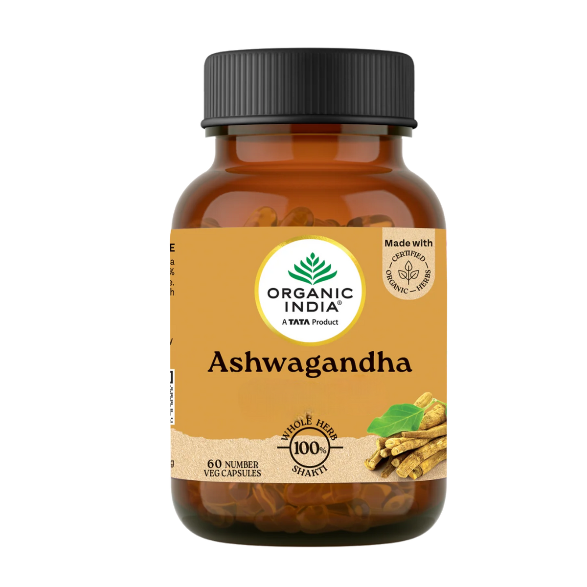 Image 1 of Organic India Ashwagandha Caps
